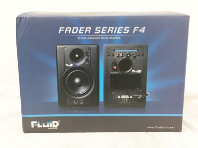 Fluid Audio F4 2Way バスレフ型 Monitor Speaker ブラック