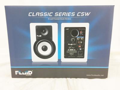 Fluid Audio C5W 2Way バスレフ型 Monitor Speaker ホワイト