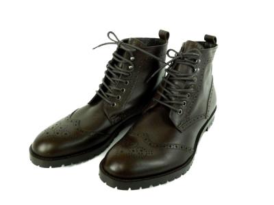 Burberryブラックレーベルショートブーツ