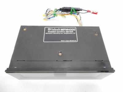 McIntosh MPM4000 マッキントッシュ パワー アウトプット McIntosh MPM4000 マッキントッシュ パワー アウトプット