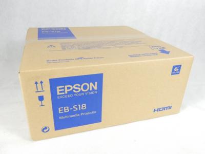 EPSON エピソン EB-S18 プロジェクター ホワイト