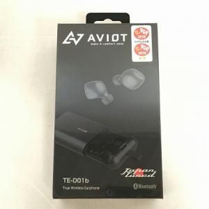 AVIOT TE-D01b ブラック ワイヤレス イヤホン Bluetooth アビオット