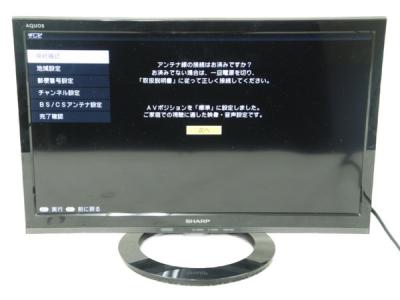 SHARP シャープ AQUOS アクオス LC-19K40-B 液晶テレビ 19V型 ブラック