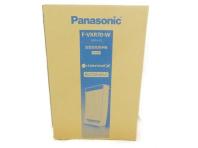 Panasonic パナソニック F-VXR70-W 加湿 空気 清浄機 ナノイーX エコナビ ホワイト 家電