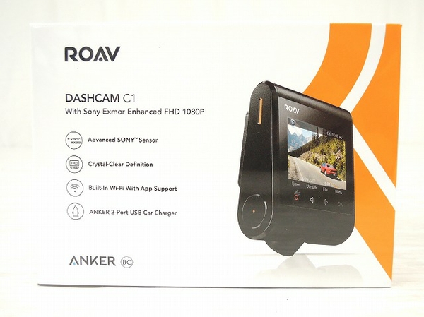 Anker Roav DashCam C1(ドライブレコーダー)-