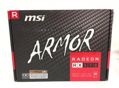 MSI Radeon RX 570 ARMOR 4G OC グラフィックスボード VD6330
