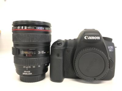 Canon EOS 6D EF 24-105mm F4 L IS USM レンズ ボディ セット カメラ