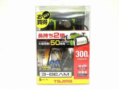 TAJIMA LE-U301-SP2 タジマ ぺタLED ヘッドライト 5700mAh バッテリー セット