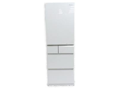 Panasonic パナソニック NR-E431GV-W トップユニット 冷蔵庫 411L 5ドア 右開き 家電 大型