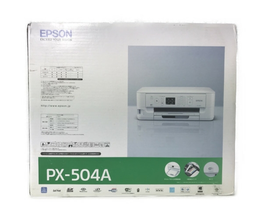 EPSON PX-504A インクジェットプリンター 複合機 ビジネス A4 - PC ...