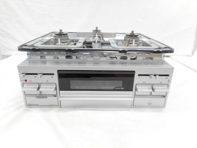 タカラスタンダード TN34V-60 ビルトインガスコンロ 3口 片面焼きグリル付き キッチン家電 システムキッチン LPガス用 18年製
