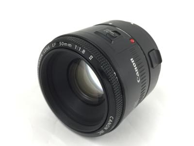 Canon EF50mm F1.8 II 一眼レフ ミラーレス カメラ用 交換 レンズ 標準 単焦点 コンパクト