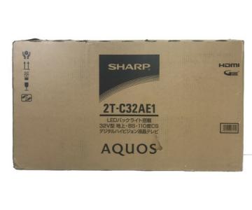 SHARP シャープ AQUOS 2T-C32AE1 32型 ハイビジョン 液晶 テレビ 18年製 映像 機器 大型