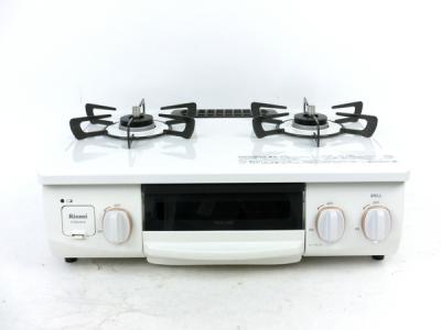 Rinnai ガスコンロ ホワロ ホワイト×ピンクゴールド 2023年製造