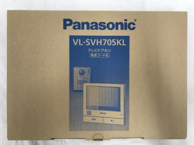 パナソニック テレビ 外でも ドアホン 電源コード式 VL-SVH705KL Panasonic