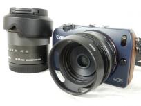 Canon EOS M EF-M 18-55 IS STM 22 Kit ダブル レンズ キット ミラーレス 一眼 カメラ