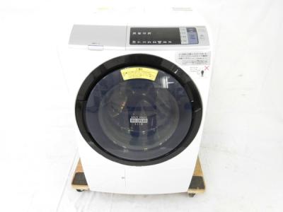 HITACHI 日立 ヒートリサイクル 風アイロン ビッグドラム スリム BD-SV110AL W ドラム式 洗濯乾燥機 11kg 左開き ホワイト
