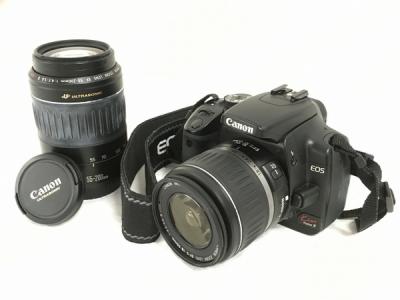 Canon キヤノン EOS Kiss Digital X ダブルズームキット KISSDXB-WKIT カメラ デジタル一眼レフ ブラック