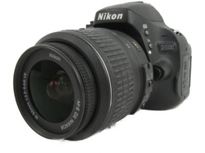 Nikon ニコン D5100 18-55VR レンズキット D5100LK18-55 カメラ デジタル一眼 ブラック