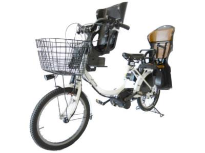 YAMAHA ヤマハ PA20B PAS Babby パス バビー 電動アシスト自転車 20インチ ホワイト系