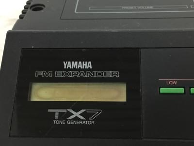 希少！Yamaha TX-7 訳あり YAMAHA TX7(音源モジュール)の新品/中古販売 | 1477451 | ReRe[リリ]