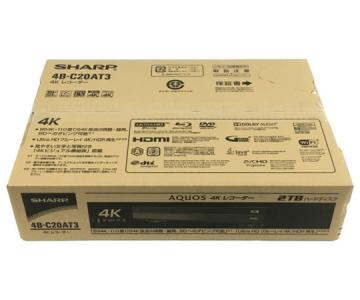 SHARP AQUOS 4Kレコーダー 4B-C20AT3 ブルーレイレコーダー