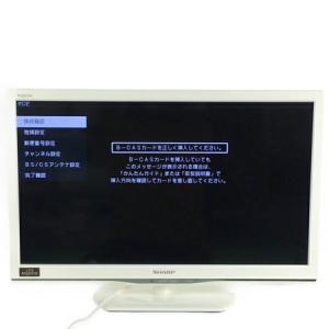 SHARP シャープ AQUOS アクオス LC-24K9-W 液晶テレビ 24V型 ホワイト