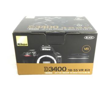 Nikon ニコン 一眼レフ D3400 ダブルズームキット デジタル カメラ