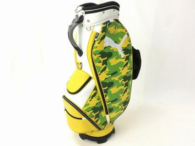 PUMA プーマ カモフラ 迷彩 キャディバッグ ゴルフ 用品