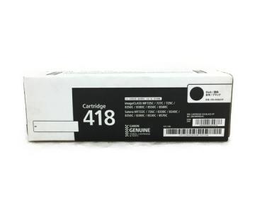 Canon トナーカートリッジ CRG-418BLKVP ブラック