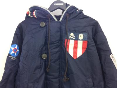 NEIGHBORHOOD×A BATHING APE 171SZAPN-JKM01S(ファッション)の NEIGHBORHOOD×A BATHING APE 171SZAPN-JKM01S(ファッション)の
