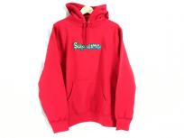 SUPREME GONZ LOGO シュプリーム ゴンズ ロゴ フーデッド スウェット プルオーバー パーカー 赤 レッド サイズ M