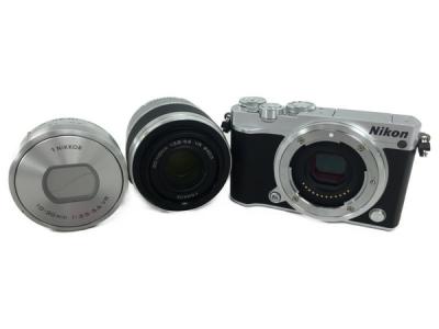 Nikon ニコン ミラーレス一眼 Nikon 1 J5 ダブルレンズキット シルバー デジタル カメラ