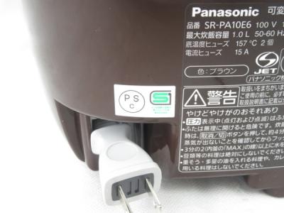 Panasonic SR-PA10E6(炊飯器)の新品/中古販売 | 1482529 | ReRe