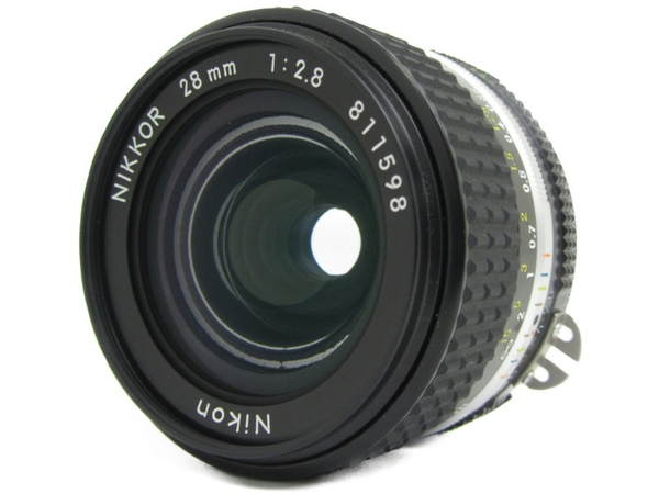Nikon Ai Nikkor ニッコール 28mm F2.8 単焦点レンズ 広角(レンズ)-