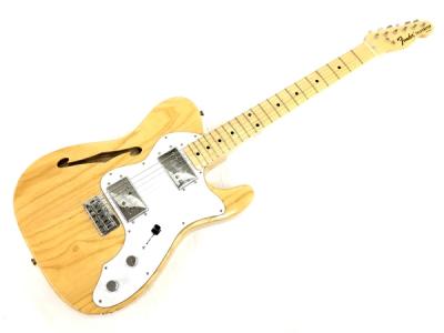 ヴィンテージ ギター Fender Telecaster ThinLine 1972 色:ナチュラル/Body:アッシュ/Neck:メイプル 当時で購入。現在も問題なく使用中