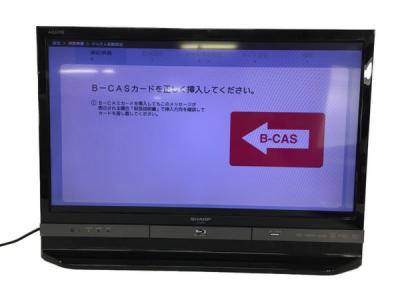 SHARP シャープ AQUOS LC-24R30-B 24型 液晶テレビ BD/HDD内蔵 ブラック 2015年製 大型