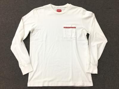 Supreme Woven Tape L/S Pocket Tee Mサイズ Supreme - Woven Tape L/S Pocket Tee - UG.SHAFT