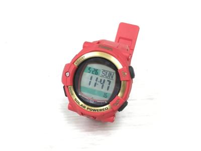 TUSA IQ1203 赤（DC Solar IQ1204 ソーラー充電式ダイブコンピューター 