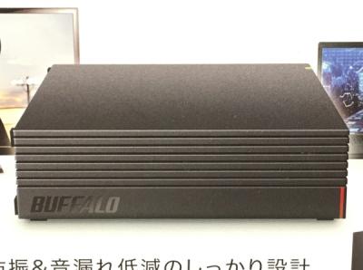 BUFFALO HD-NRLD2.0U3-BA HD-NRLD-Aシリーズ 外付け HDD 2TB パソコン テレビ TV 録画用 4K対応 ブラック
