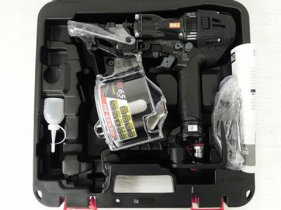 み MAX HN-65N3(D) -BK 高圧 釘打機 コイルネイラ スーパーネイラ マックス 工具 現場 DIY