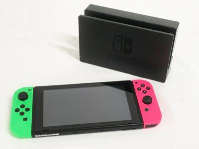 NINTENDO SWITCH スプラトゥーン2 モデル ネオンカラー ソフト無 ...