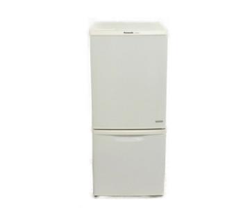 パナソニック Panasonic ノンフロン冷凍冷蔵庫 138L 2017年製 NR-BW149C-K 2ドア たのしい ブラック