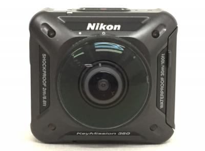 Nikon アクションカメラ KeyMission 360 本体 ビデオ カメラ 全方位 360度 動画撮影 防水 防塵 耐寒
