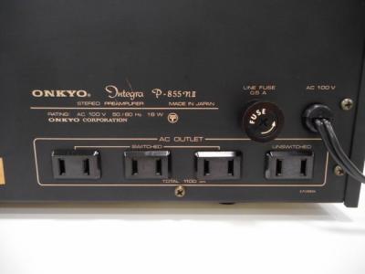ONKYO INTEGRA P-855nII プリ アンプの新品/中古販売 | 1220508