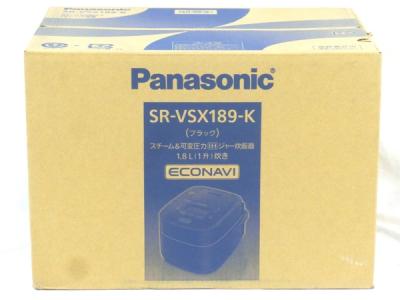 Panasonic パナソニック SR-VSX189-K スチーム&amp;可変圧力IHジャー炊飯器 1升炊き
