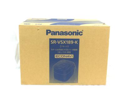 Panasonic パナソニック SR-VSX189-K スチーム&amp;可変圧力IHジャー炊飯器 1升炊き
