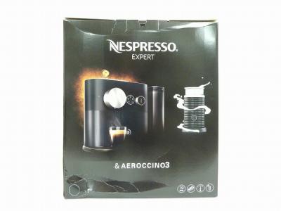 み NESPRESSO ネスプレッソ EXPERT エキスパート 80BKA3B ブラック コーヒーマシーン 家電