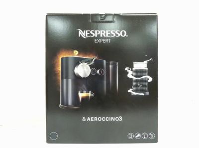 み NESPRESSO ネスプレッソ EXPERT エキスパート 80BKA3B ブラック コーヒーマシーン 家電