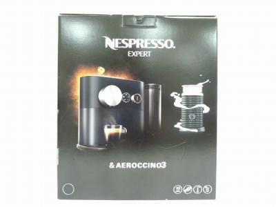 み NESPRESSO ネスプレッソ EXPERT エキスパート 80BKA3B ブラック コーヒーマシーン 家電